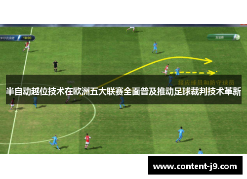 半自动越位技术在欧洲五大联赛全面普及推动足球裁判技术革新